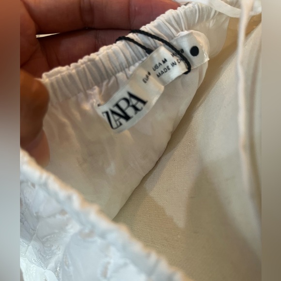 Zara White Backless Dress - Picture 7 of 8